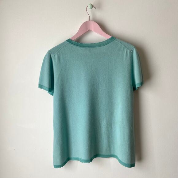 St. John Cashmere Sweater Top - Picture 4 of 8